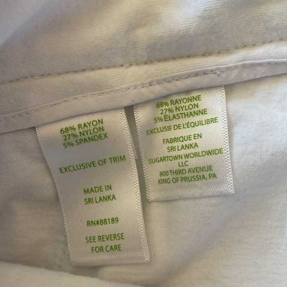 Lilly Pulitzer The Callahan Stretch Short 5' Inseam Size 00 - Picture 6 of 10